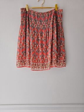 Boho Smocked Skirt